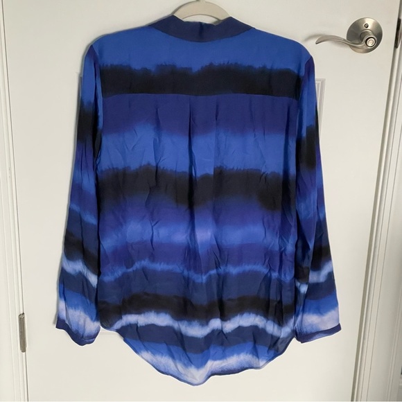 Cloth & Stone Anthropologie Blue Classic Button Blouse - 35598 - Picture 8 of 15